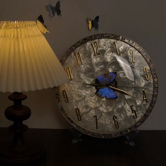 Luminous Butterfly Clock (Pre-order)
